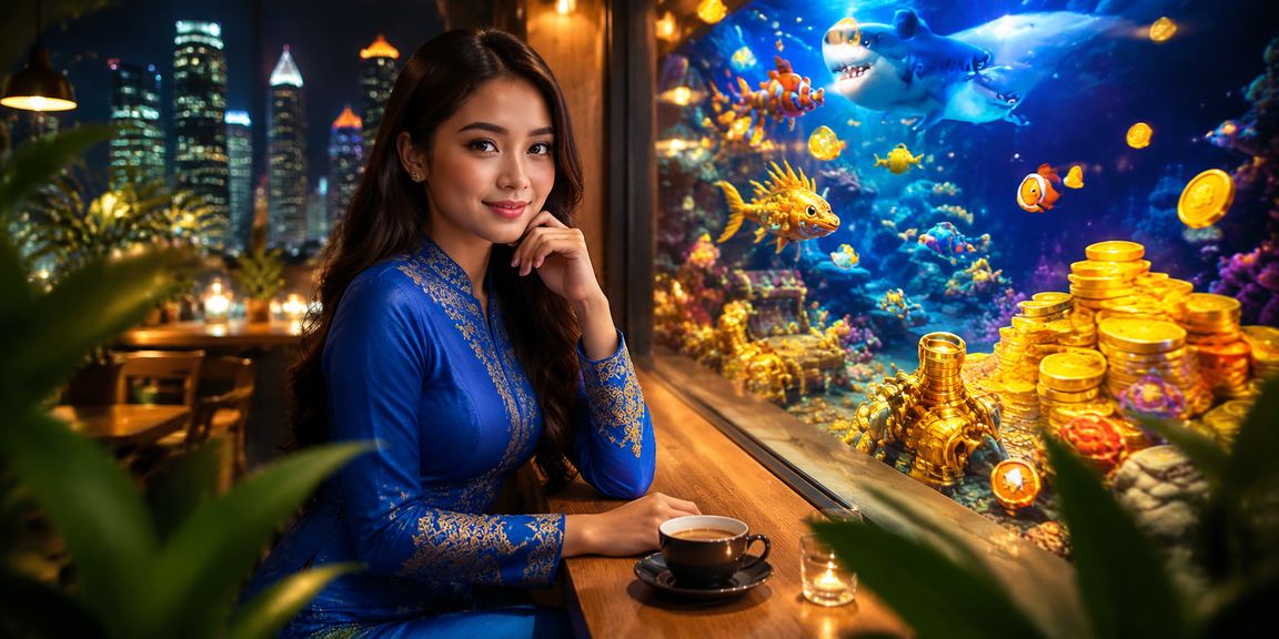 Permainan menangkap ikan bergaya baju kurung dari Petaling Jaya